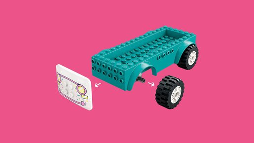 LEGO Kamion sa sladoledom u Medenom Gradu 42644