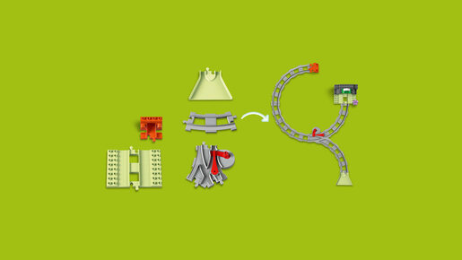 LEGO Tunel sa šinama – komplet za proširenje 10425