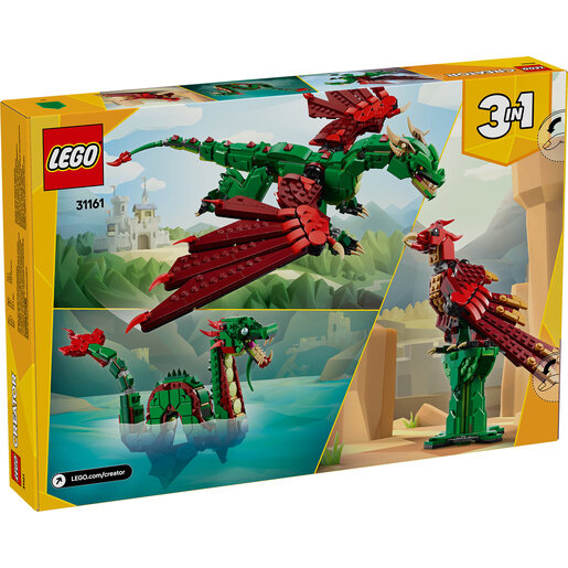 LEGO Srednjovekovni zmaj 31161
