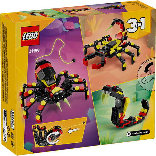 LEGO Divlje životinje: Iznenađujući pauk 31159