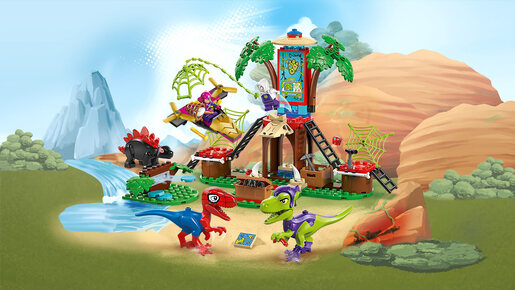 LEGO Bitka Spajdija i Gobi-Raptora kod štaba na drvetu 11200