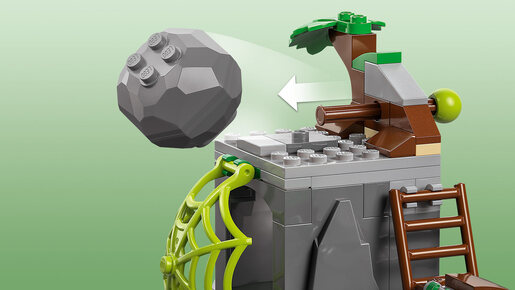 LEGO Spasavanje Spajdijevog tima dino-guseničarem 11199