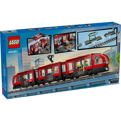LEGO Gradski tramvaj i stajalište 60423