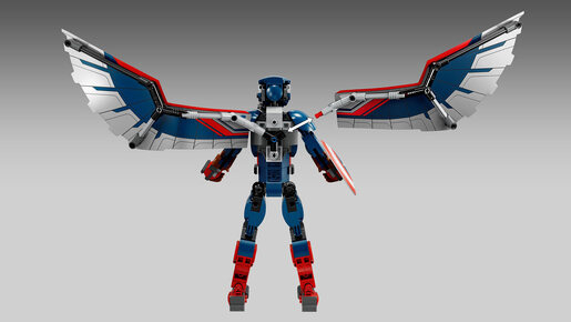 LEGO Novi Kapetan Amerika – figura za gradnju 76296