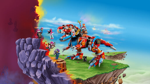 LEGO Kuperov robotski dinosaurus K-reks 71484