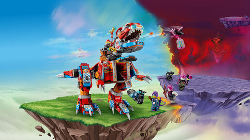 LEGO Kuperov robotski dinosaurus K-reks 71484