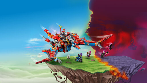 LEGO Kuperov robotski dinosaurus K-reks 71484