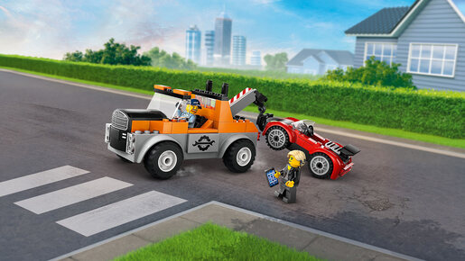 LEGO Šleper i popravka sportskih automobila 60435