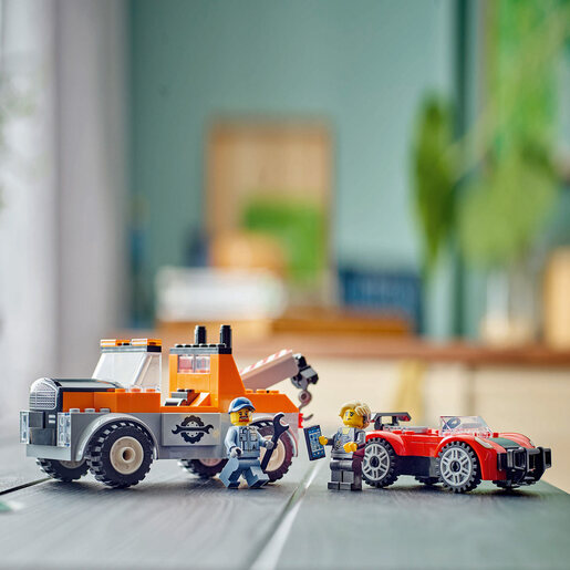 LEGO Šleper i popravka sportskih automobila 60435
