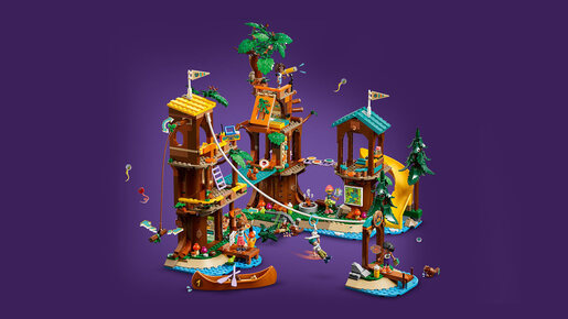 LEGO Kućica na drvetu u avanturističkom kampu 42631