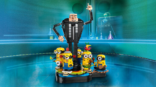 LEGO Gru i Malci izgrađeni od kockica 75582