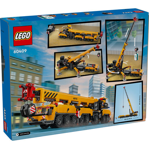 LEGO Žuti mobilni građevinski kran 60409