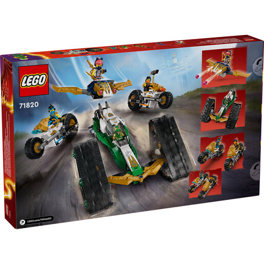 LEGO Kombinovano vozilo Nindža tima 71820