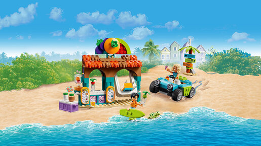 LEGO Tezga za smutije na plaži 42625