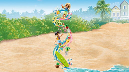 LEGO Tezga za smutije na plaži 42625