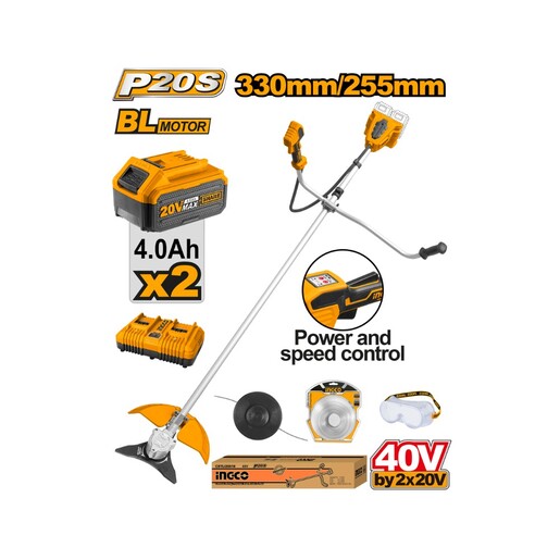 INGCO Aku trimer 40V CSTLI202522