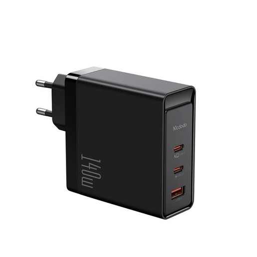 Mcdodo CH-2913 Set 140W Pro, Dual Tip-C+Usb-A Zidni Punjač +  240W  Tip-C, 2m Kabl
