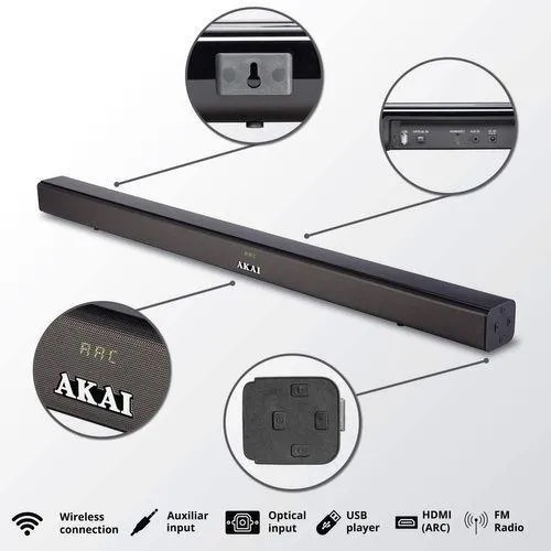 Akai ASB-5L, Stereo Soundbar