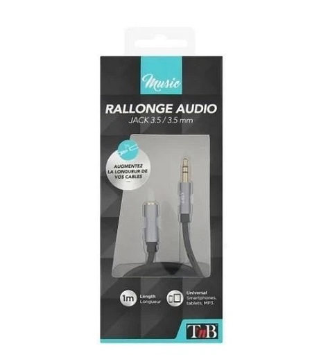 TNB CBJACK35M, 3,5mm Muško/ženski, Produžni Audio Kabl