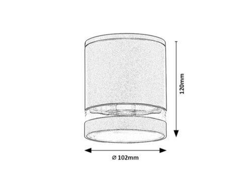 Rabalux Spoljna plafonska rasveta Zombor 7817