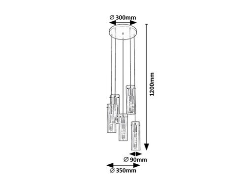 Rabalux Visilice Acantha 5260