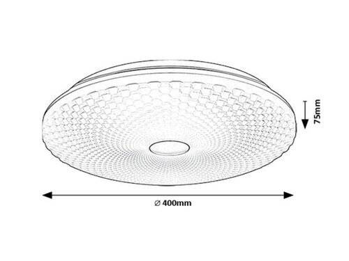 Rabalux Plafonjere Galeti2 71184