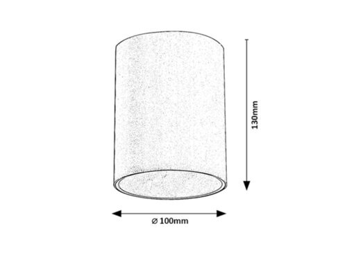 Rabalux Spoljna plafonska rasveta Zombor 7819