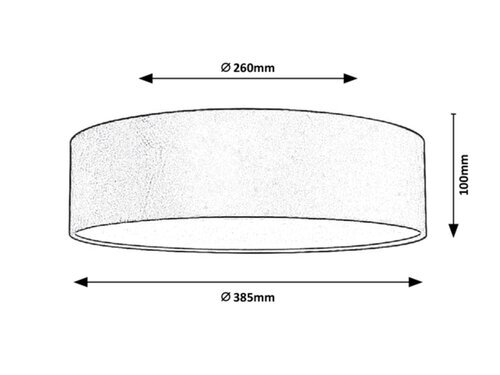 Rabalux Plafonjere Aldona 3859