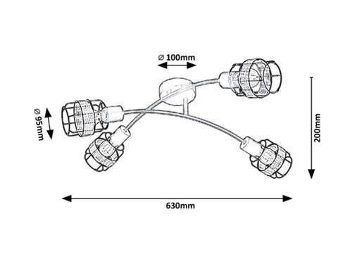Rabalux Spot rasveta Indiana 5282