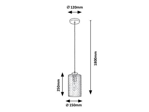 Rabalux Visilice Sheila 5228
