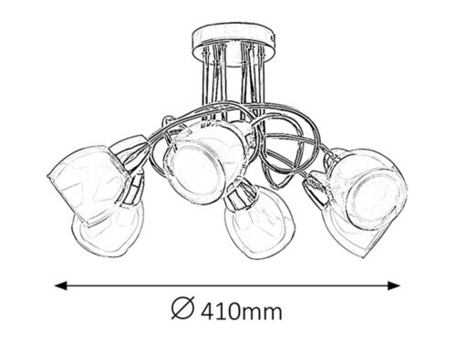 Rabalux Plafonjere Dave 6085