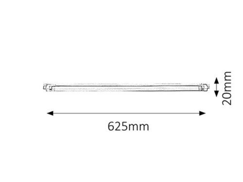 Rabalux T5&T8 svetiljke -strele Slim 2344