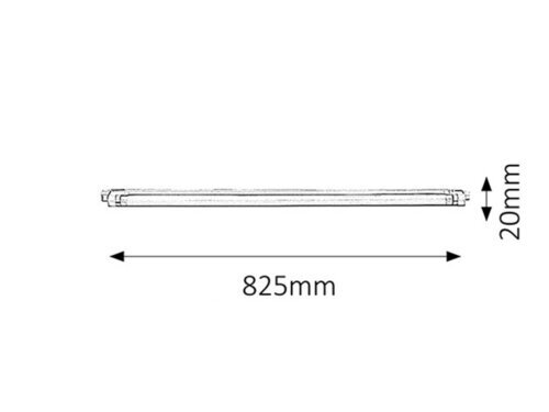 Rabalux T5&T8 svetiljke -strele Slim 2345