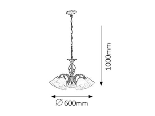 Rabalux Lusteri Beckworth 7135