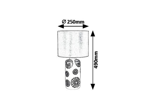 Rabalux Stone lampe Ginger 6030