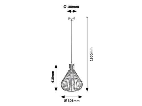 Rabalux Visilice Zille 4754
