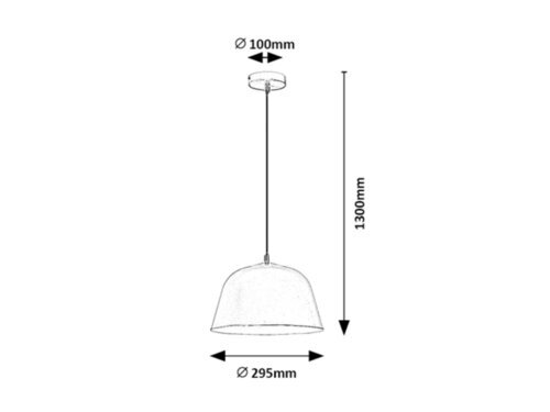 Rabalux Visilice Malia 3095