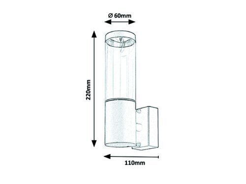 Rabalux Spoljna zidna rasveta Katowice 7914