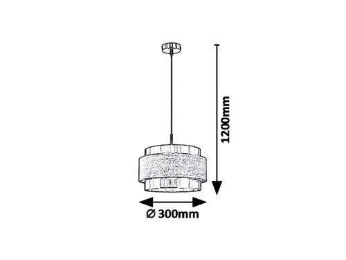 Rabalux Visilice Basil 5383