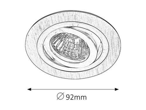 Rabalux Ugradna i nadgradna rasveta Spot fashion 1116