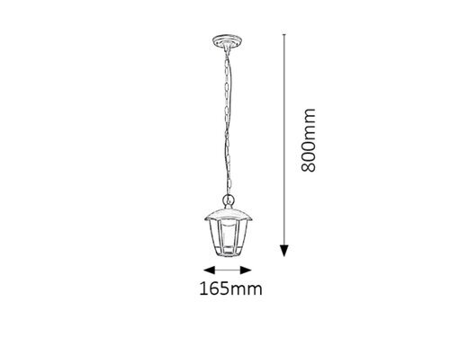Rabalux Spoljna visilice Sorrento 8128