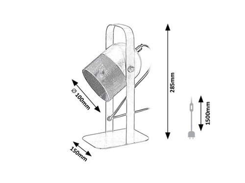 Rabalux Stone lampe Ronnie 5254