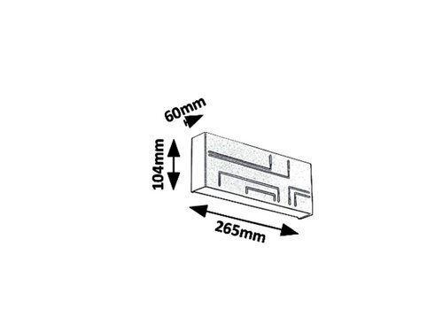 Rabalux Spoljna zidna rasveta Maribor 8873