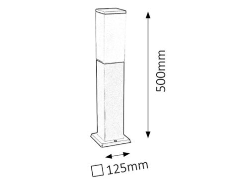 Rabalux Spoljna podna rasveta Bonn 8338
