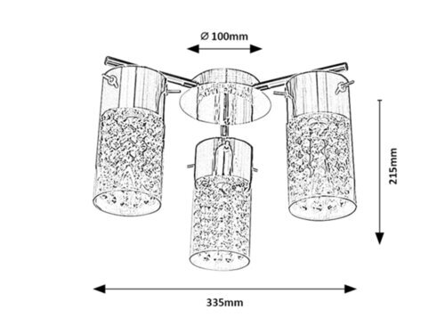 Rabalux Kupatilska rasveta Niagara 2195