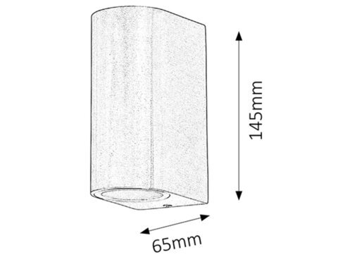 Rabalux Spoljna zidna rasveta Chile 8034