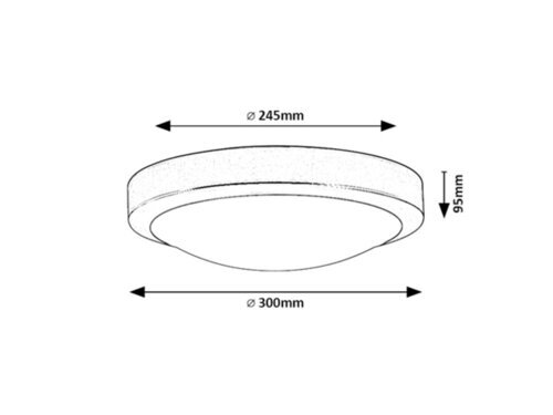 Rabalux Kupatilska rasveta Klementine 75008
