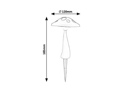 Rabalux Solarna rasveta Funghetto 7877