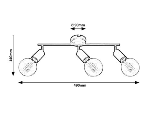 Rabalux Spot rasveta Lamar 3988