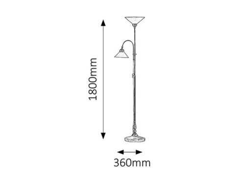 Rabalux Podne lampe Marian 2708
